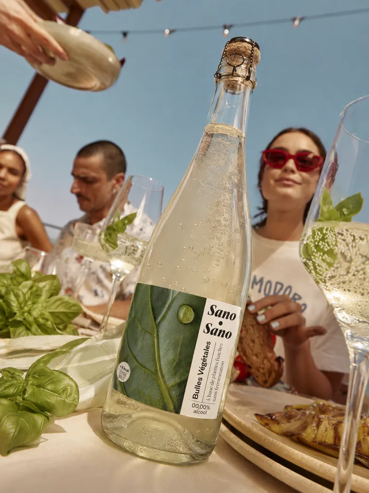Bulles Sano Sano partagées lors d'une fête
